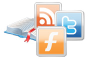add facebook, twitter, digg share to flipbook on MAC